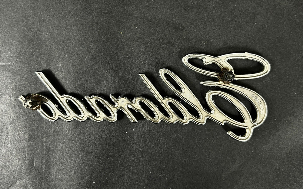 Vintage Cadillac Eldorado Script Emblem #9882666