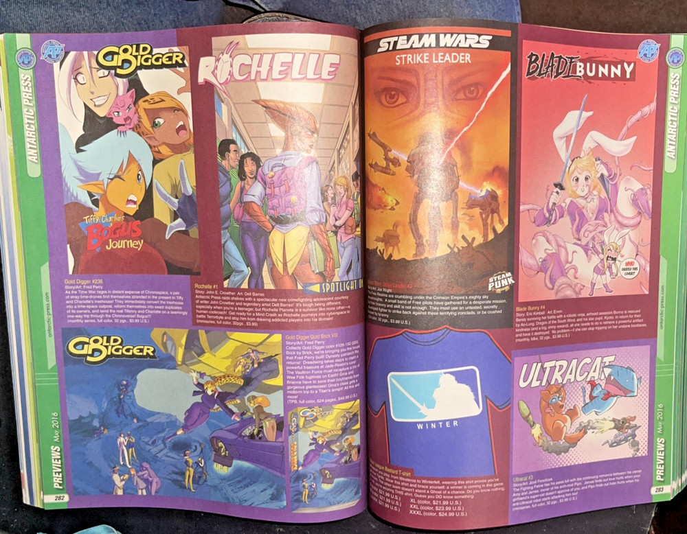 PREVEIWA COMIC CATALOG MAY 2016 ISSUE 332