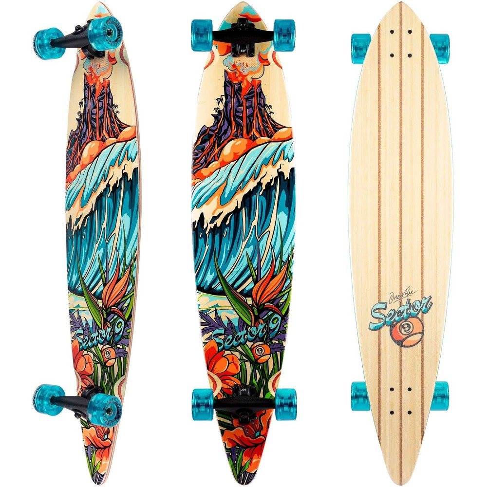 Bamboo Maverick 44" Pintail Skateboard