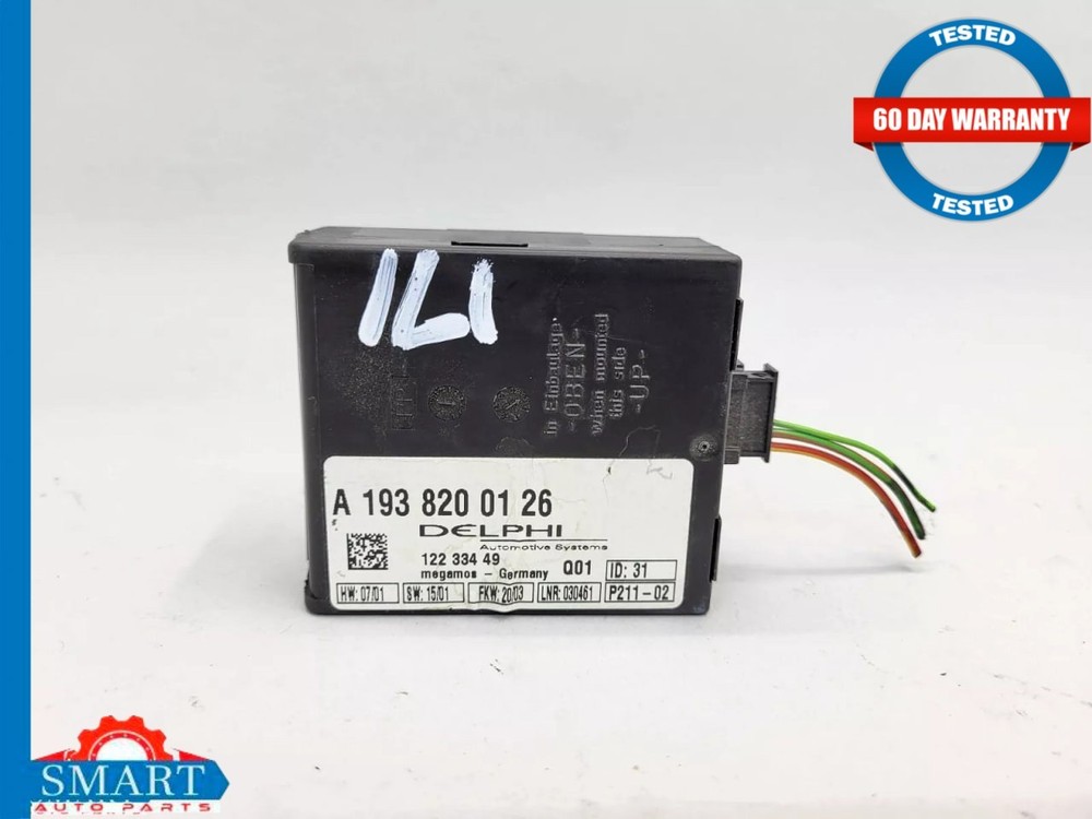 Chrysler Crossfire Security Anti Theft Control Module 04-08 OEM
