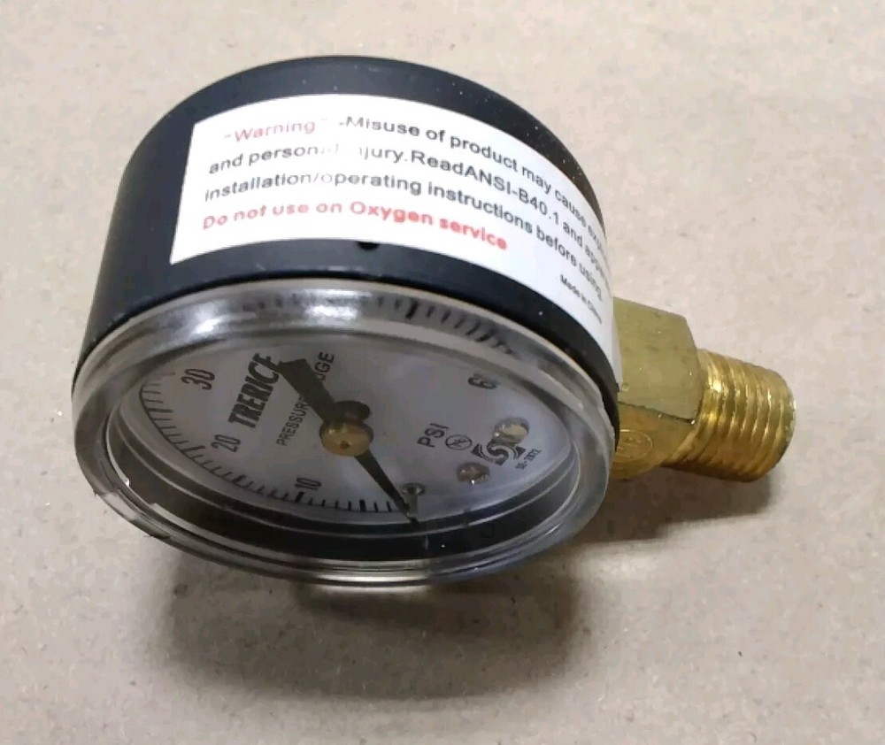Trerice 800B2002LA100 Gauge 0-60 psi 2" Dia. E41