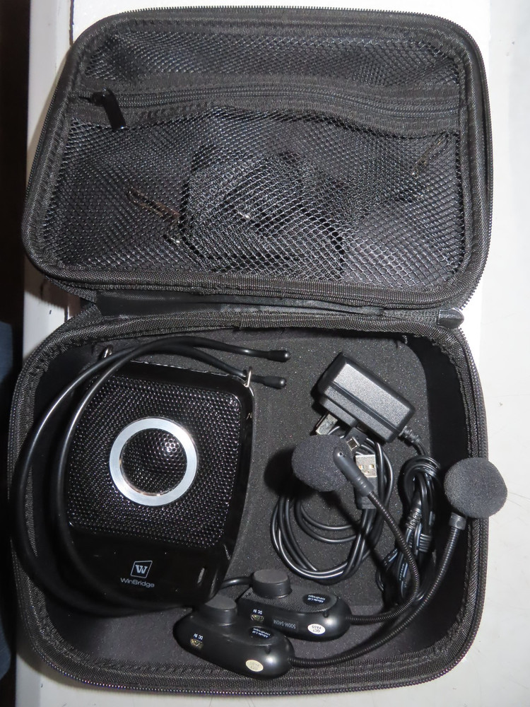 WinBridge Portable PA System S92 Plus Black Audio Device No Microphone