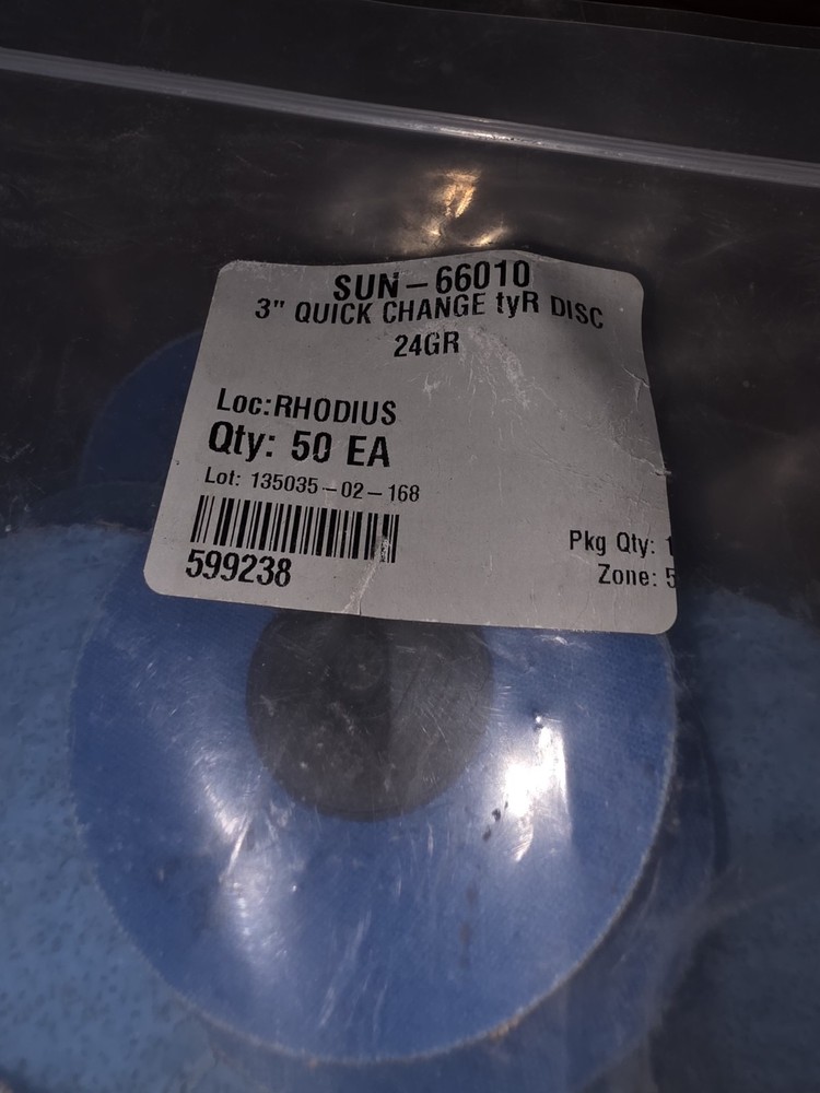 3" Quick Change Discs - GRIT 24 98-piece package