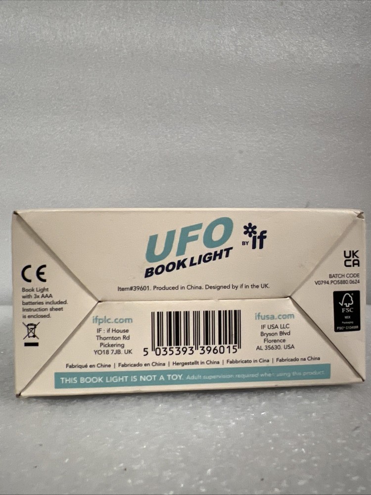 ✅NEW UFO Book Light