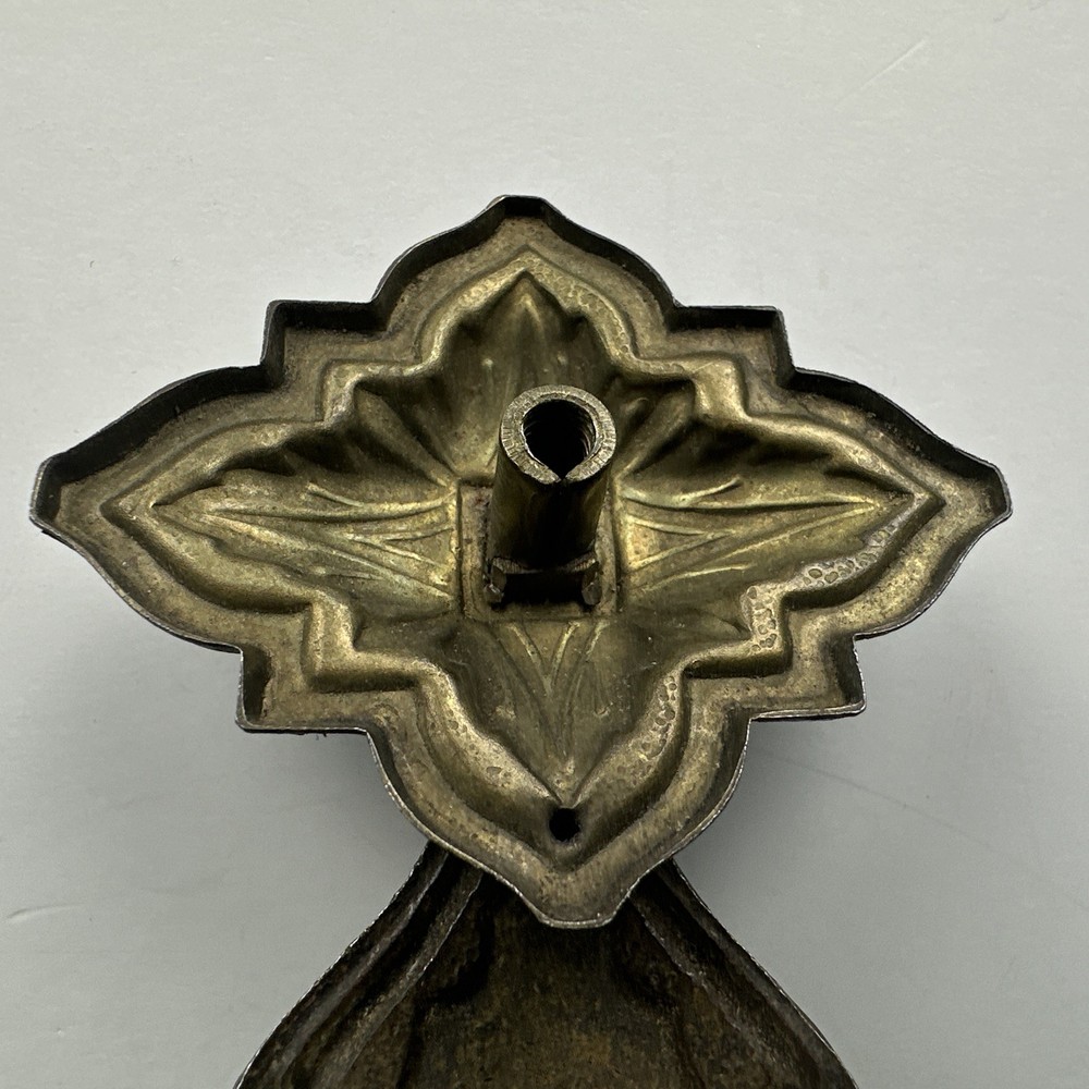 Brass 1920-30’s ART DECO Antique Hardware Pendant Teardrop Drawer Pull