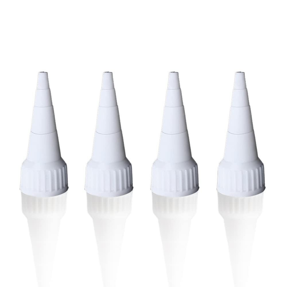 Precision Snip Tip Applicator Caps for E6000 Craft Glue - 4 Pack