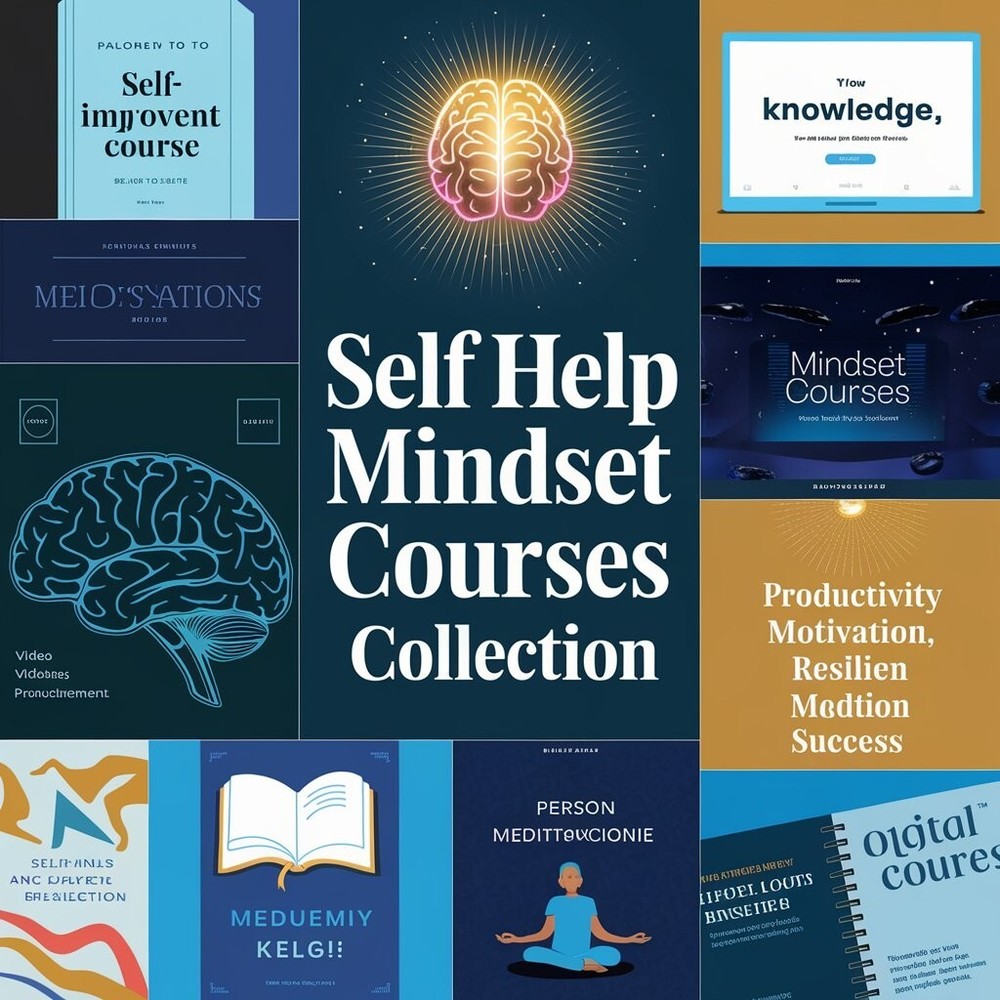 "🔥 Ultimate Self Help Bundle: 80+ Courses for Mindset, Productivity & Success!