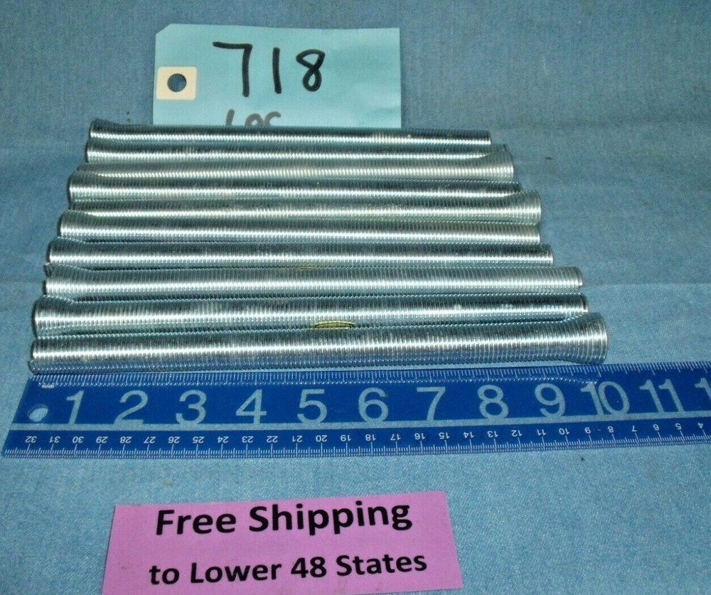 10 Pcs. 1/2 ID x 10" Long Flaring Tool Small Pipe Spring Bending Kit FREE SHIP