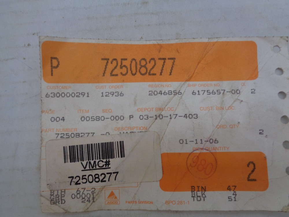 AGCO WASHER - 72508277 - BOX16