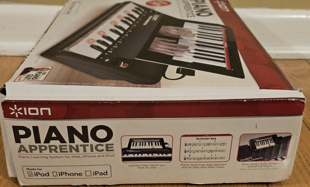 Ion Piano Apprentice Learning System iPad iPod iPhone Learn To Play Complete