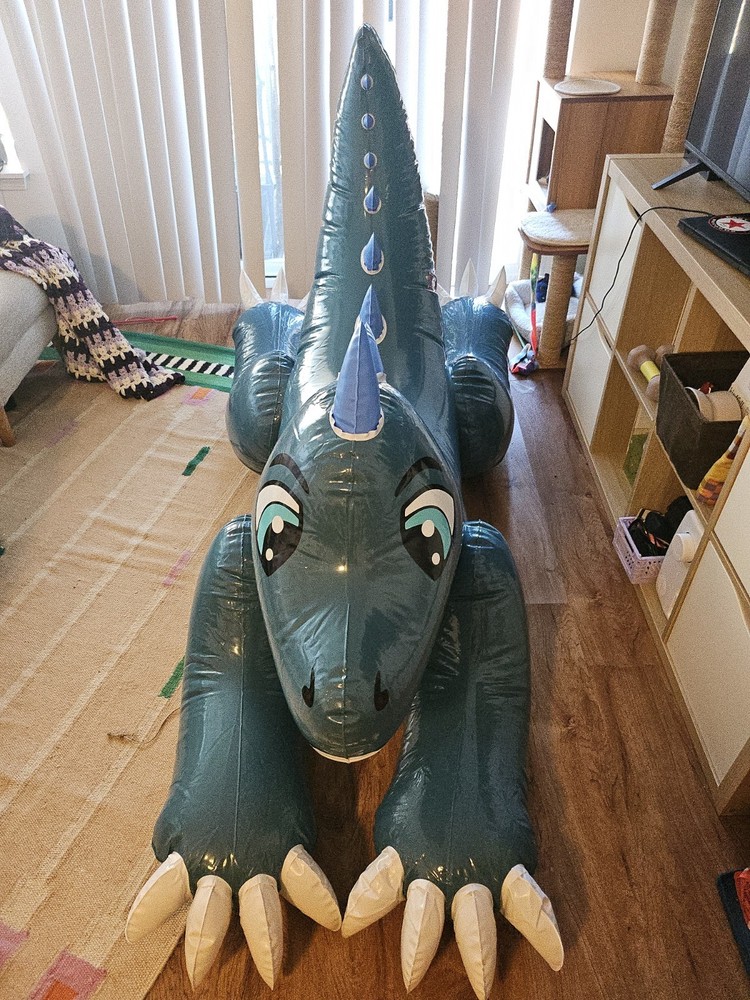 TMDrake Skipper Dino Inflatable Toy