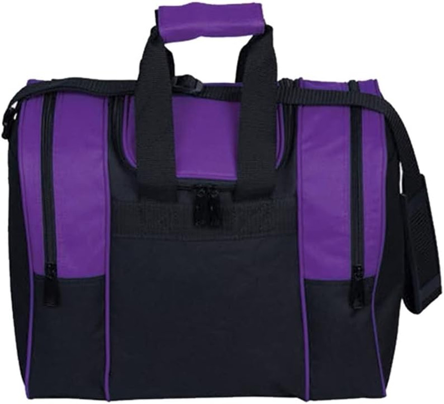Comet Single Bowling Bag - Black/Purple