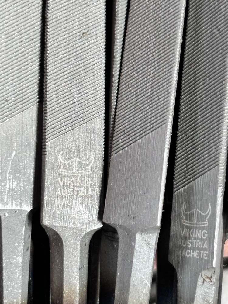 12pk viking 4in three square triangle Machete files