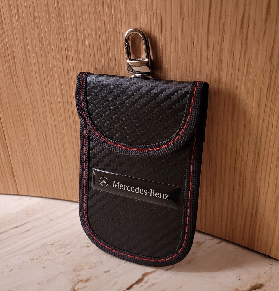 Mercedes Benz , 2 x PACK Faraday Pouch, A Class, B Class, C Class, E Class, CLK,