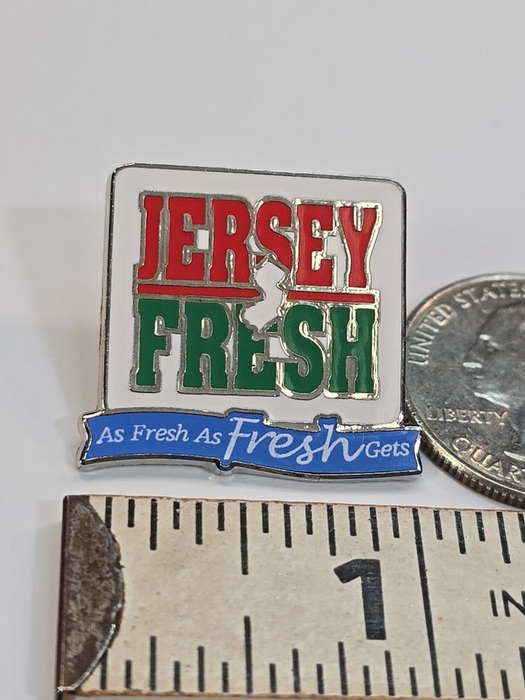 Jersey Fresh Lapel Pin As Fresh as Fresh Gets