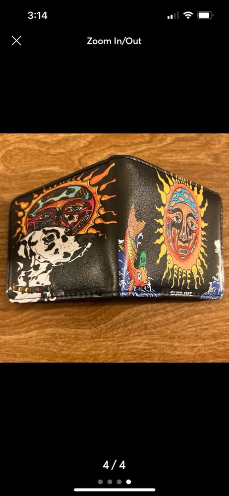 NEW Sublime Double Sided Bifold Wallet