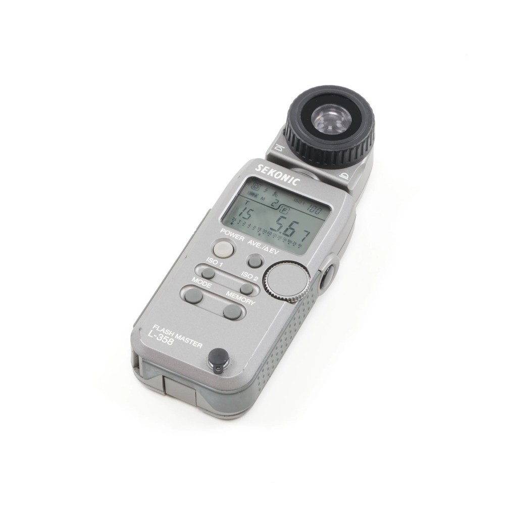 SEKONIC L-358 FLASH MASTER LIGHT METER #5675