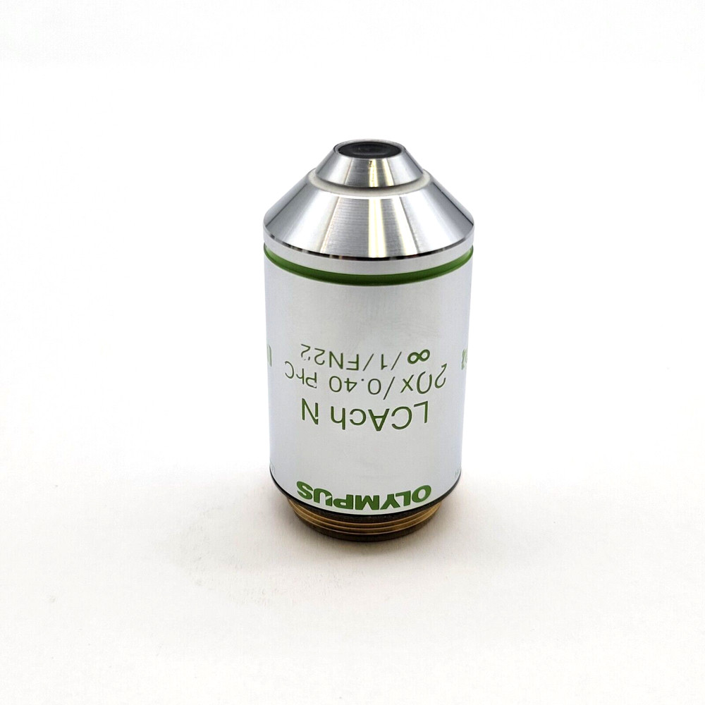 Olympus Microscope Objective LCAch 20x Ph2 Phase Contrast