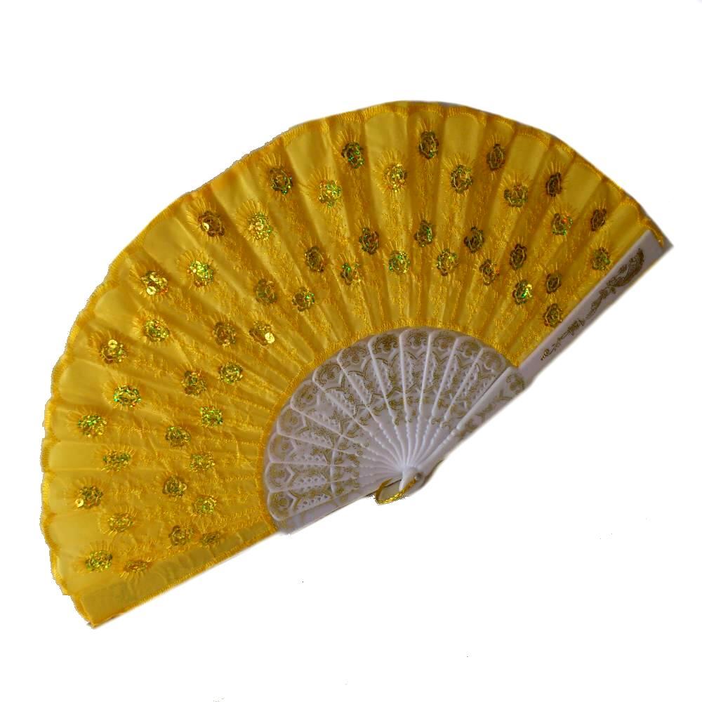 Hand Fan Perforated Decoration Wall Fan Bag Decorative Fan