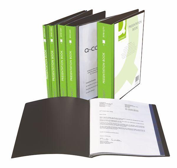 100 Pocket A4 Presentation Display Book - Presentation and Project Book