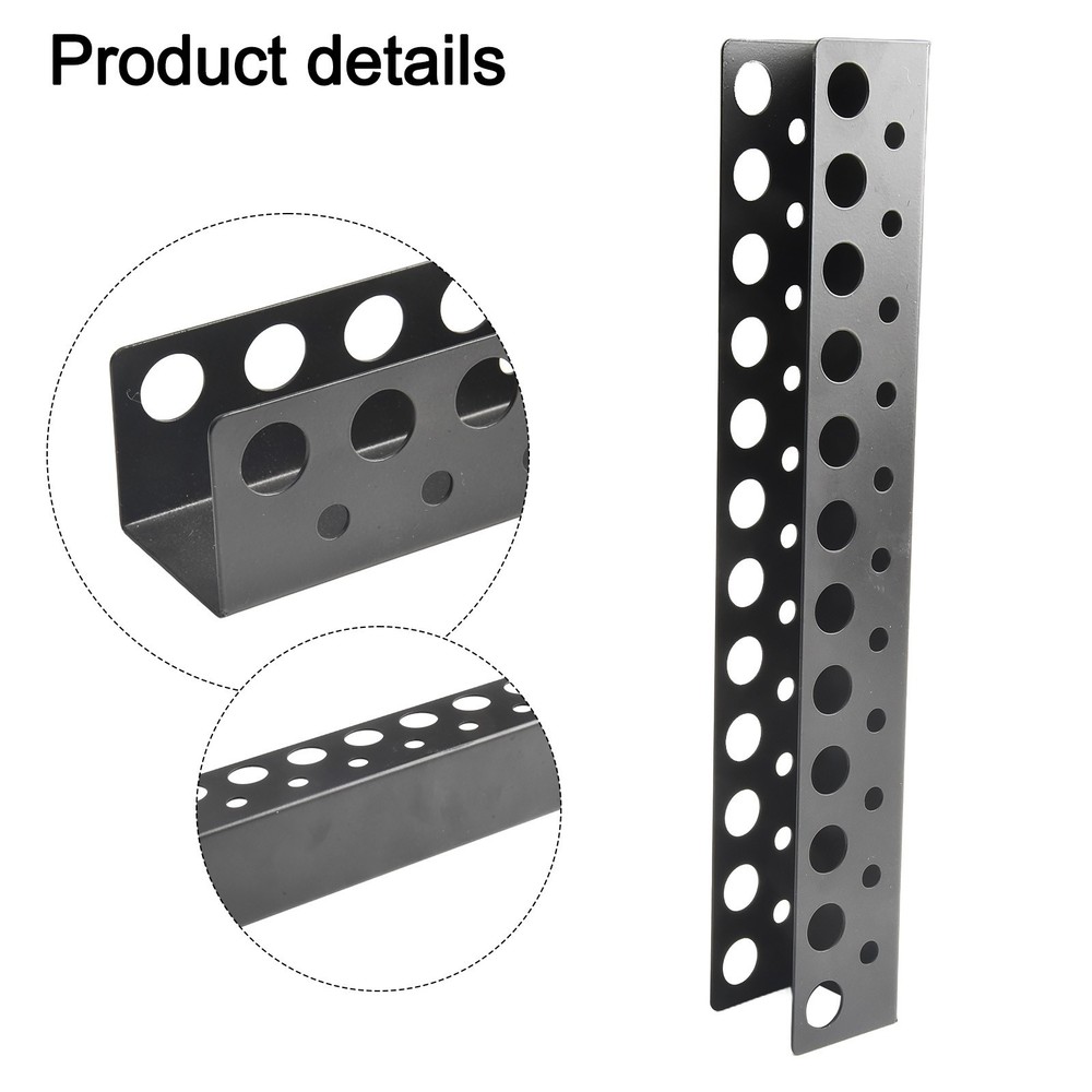 Screwdriver Storage Solution Wall Rack with 23 Holes for Maximum Efficiency