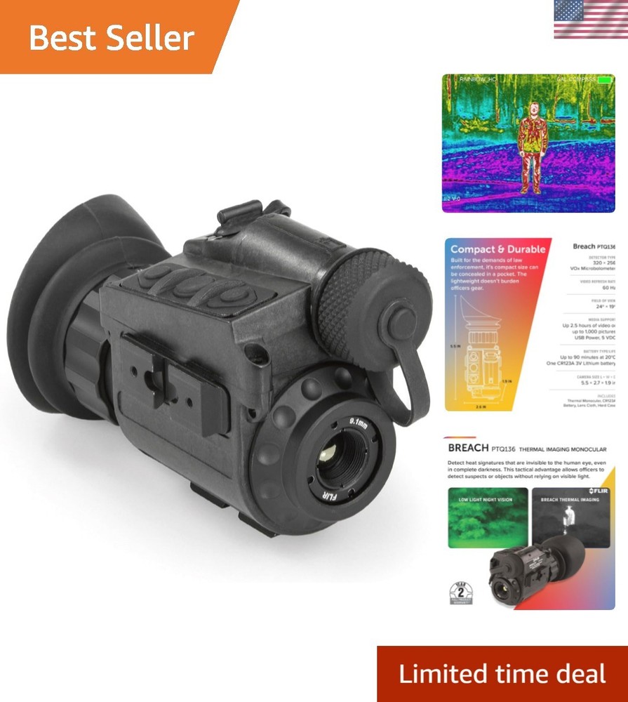 Breach Multi-Purpose Thermal Imaging Monocular - Compact and Versatile Design