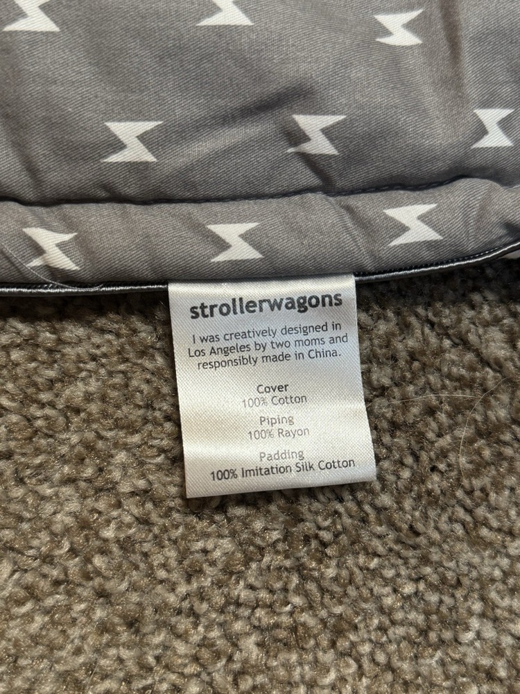 Keenz 7s Stroller Wagon Liner NWT Gray
