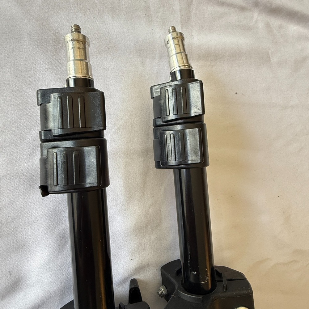 2PC COWBOY STUDIO LIGHT STAND 5FT TRIPOD PHOTOGRAPHY VIDEO STUDIO LIGHTING KIT
