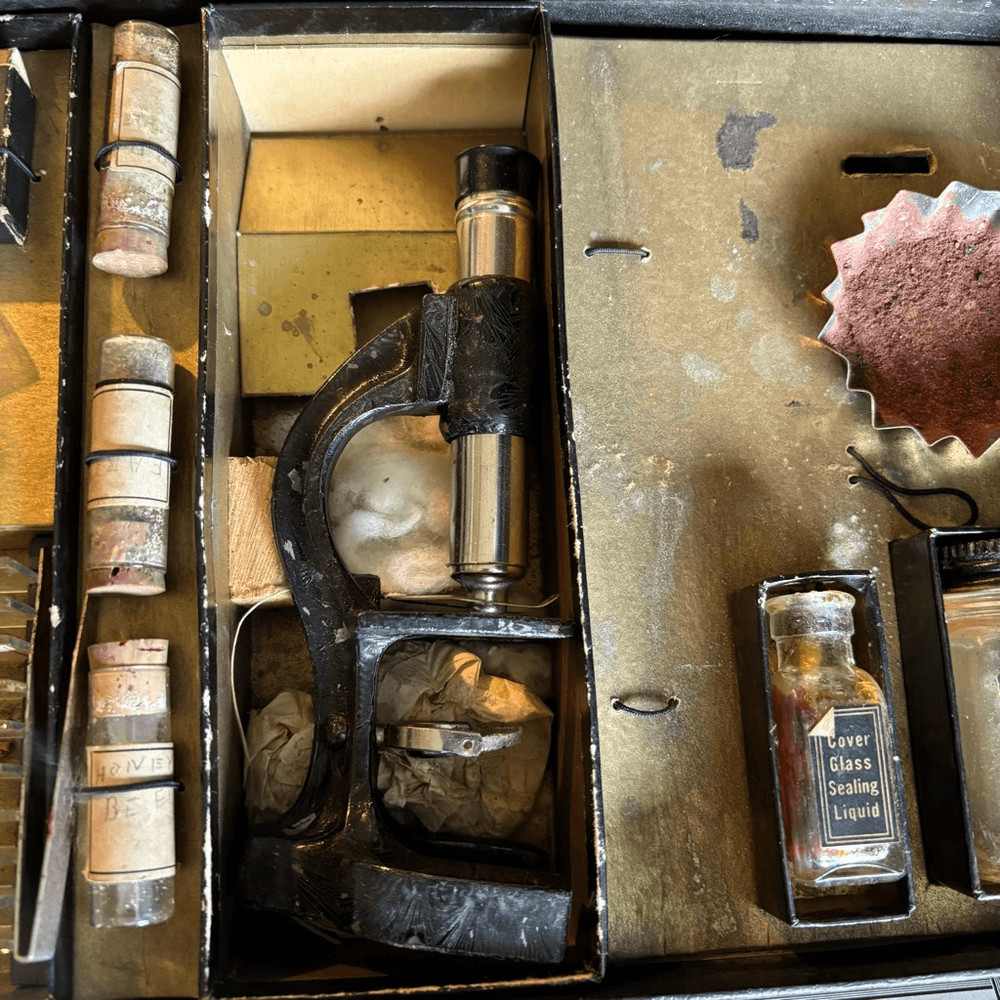 Microset Model 2MX With 125 Power Microscope