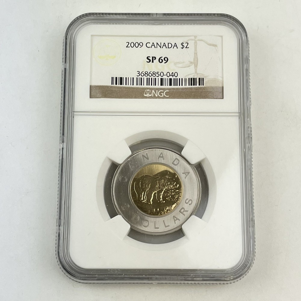 2009 Canada $2 Two Dollars SP 69 SP69 NGC Graded