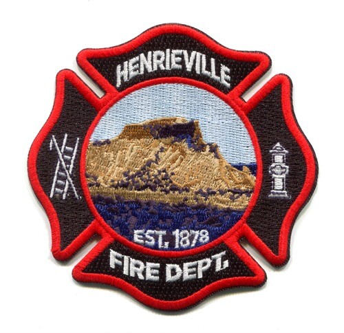 Henrieville Fire Department Patch Utah UT