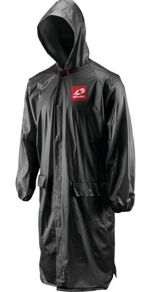 EVS Solid Raincoat Black LG/XL