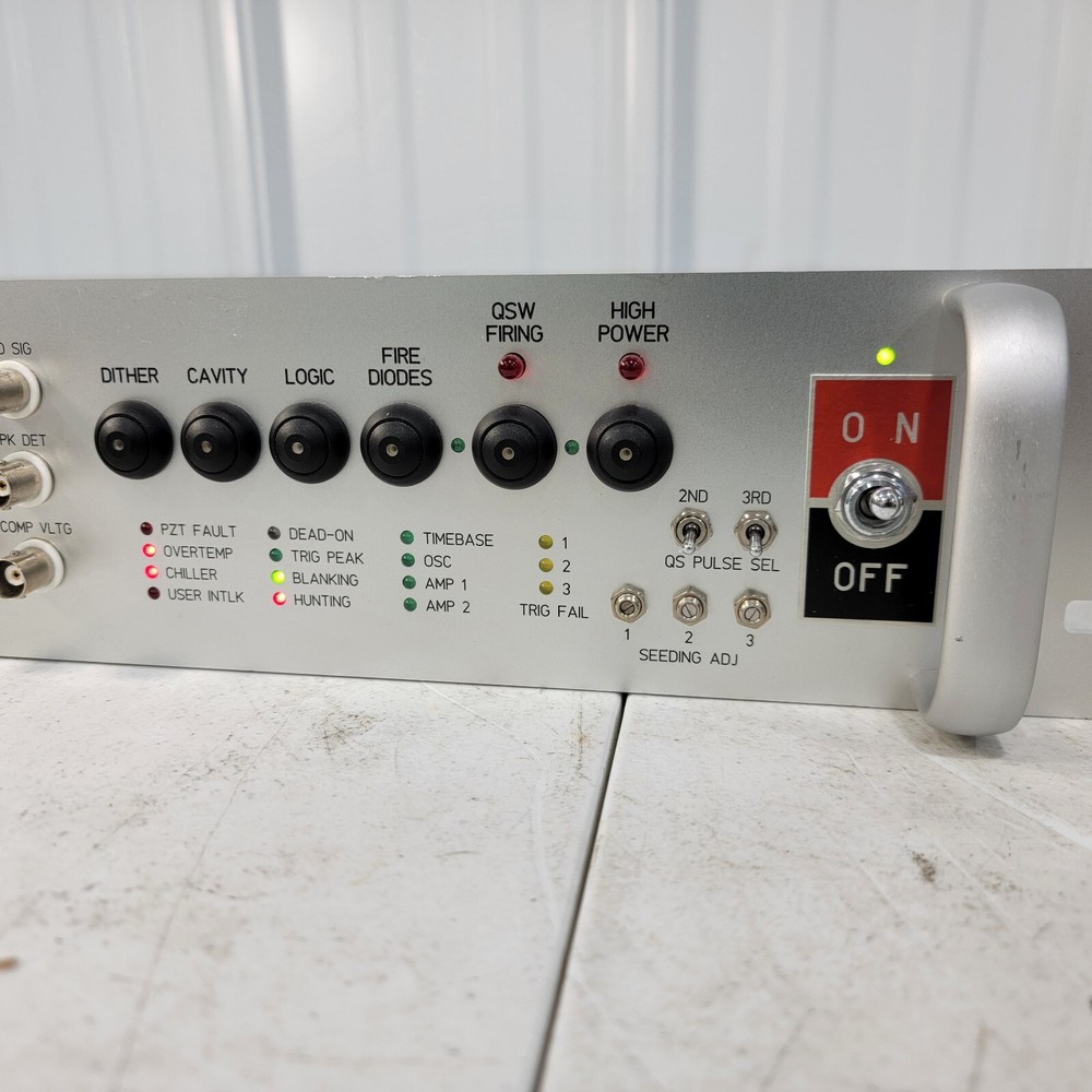 Fibertek Laser Diode Control Panel QSW Rack Mount