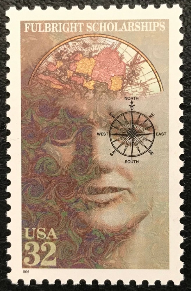 1996 Scott #3065 32¢ - FULBRIGHT SCHOLARSHIPS  - Single Stamp - Mint NH