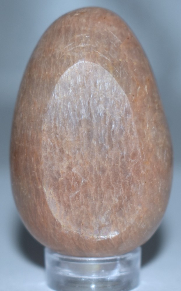 Beautiful Peach Moonstone Egg 1.63"/40 Grams