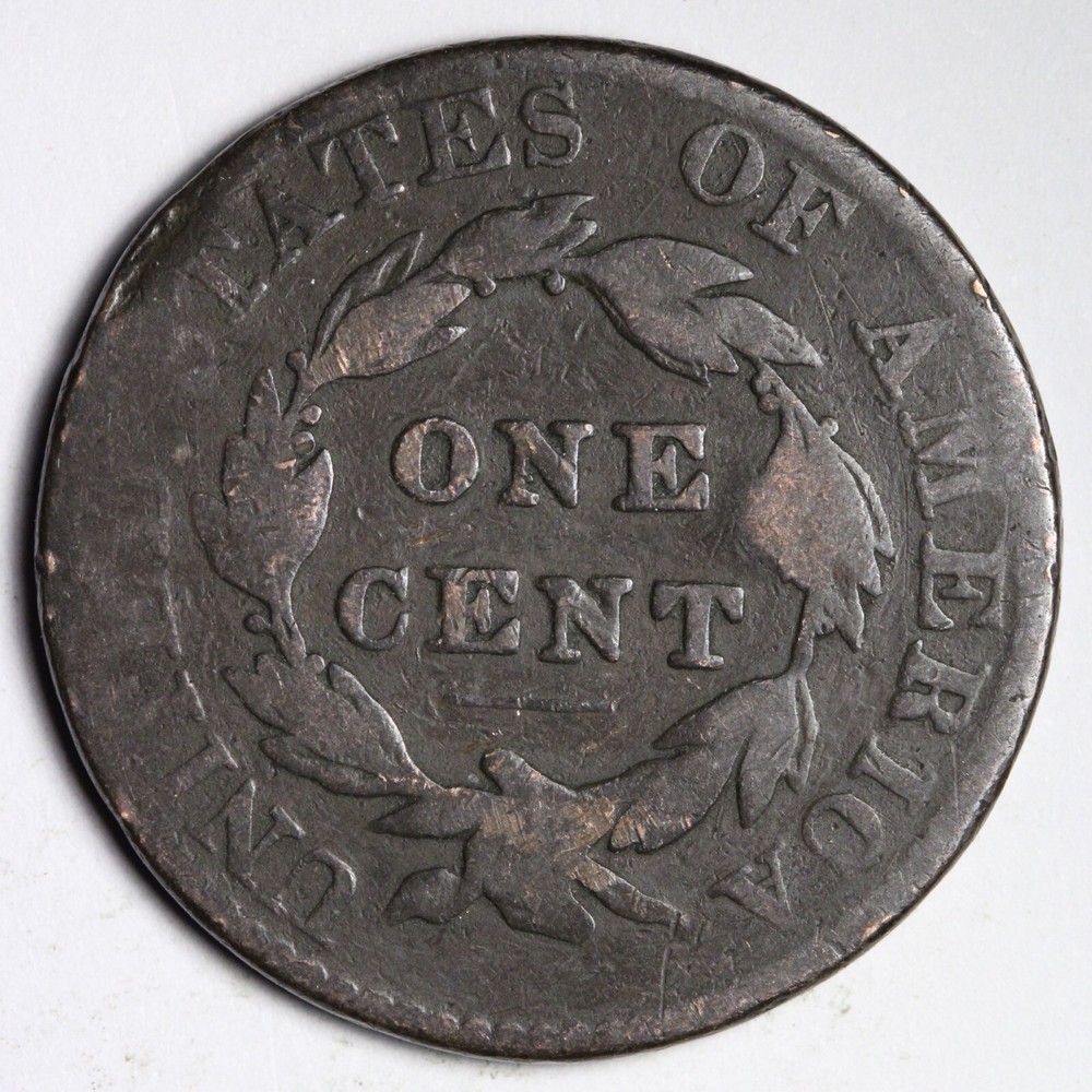 1822 Coronet Head Large Cent CHOICE FINE E319 XCH