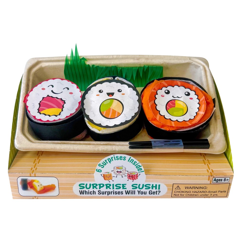 zorbitz Surprise Squishy Sushi 3pc