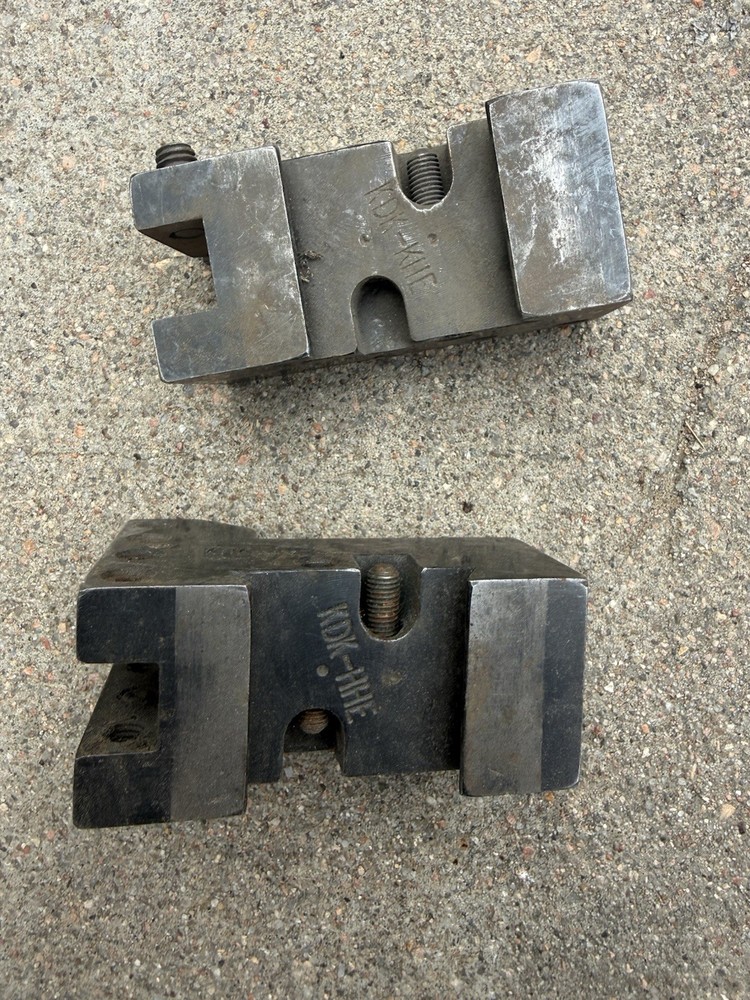 KDK 101 & 103 Lathe Tool Holders Quick Change Tool Post Machinist Tools Lot