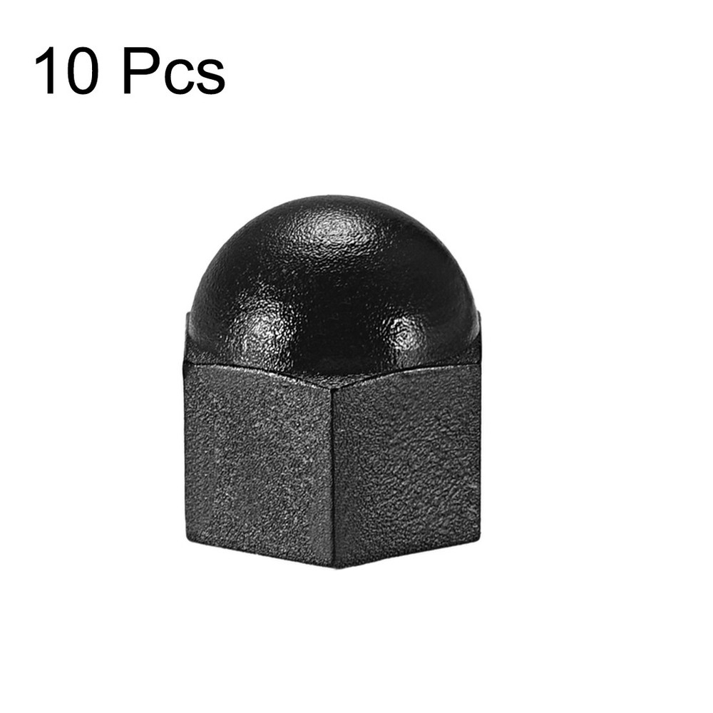 10 Set Acorn Hex Cap Nuts M6 Dome Nuts Nylon Hexagon Decorative Cap Nut