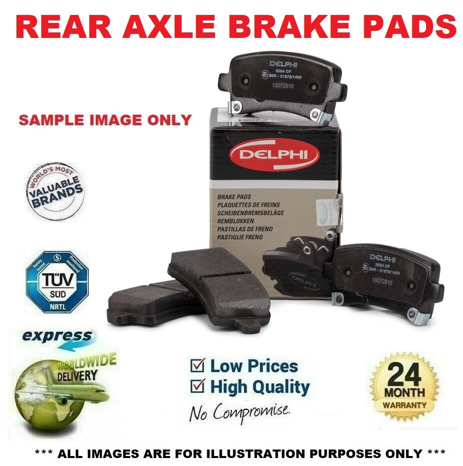 Rear BRAKE PADS SET for AUDI A4 2.0 2000-2004