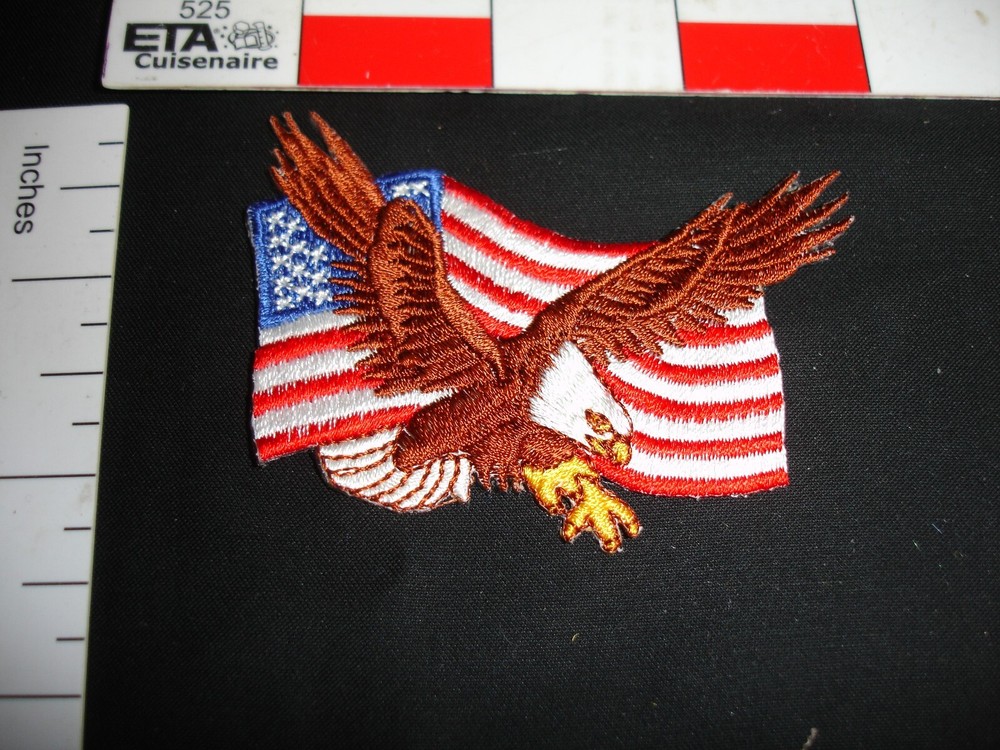 American Flag Eagle Patch