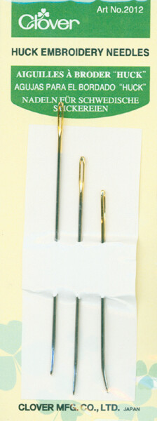 Huck Embroidery Needles Assorted 3/Pkg