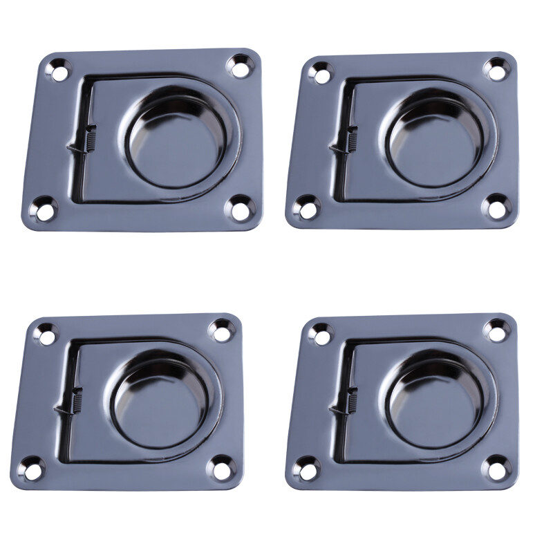 4X Marine  Stainless Steel Pull Ring Handle Locker Boat Flush Lift Handle