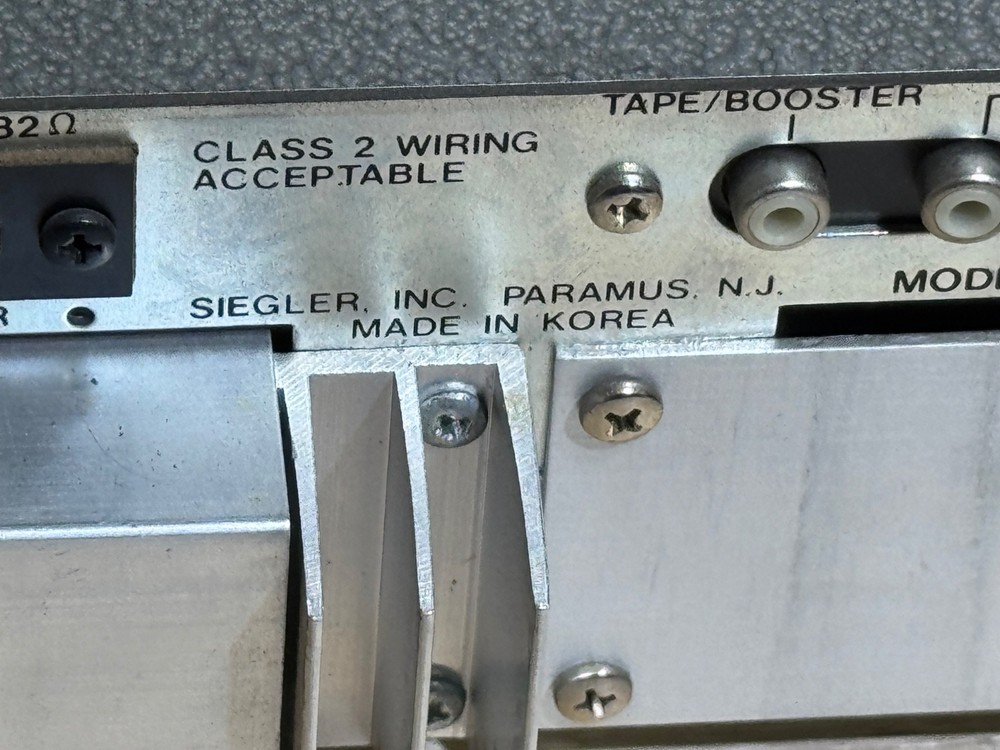 Vintage Bogen C-60B Solid State Power Amp | Unit Powers-On | Unit Sold AS-IS