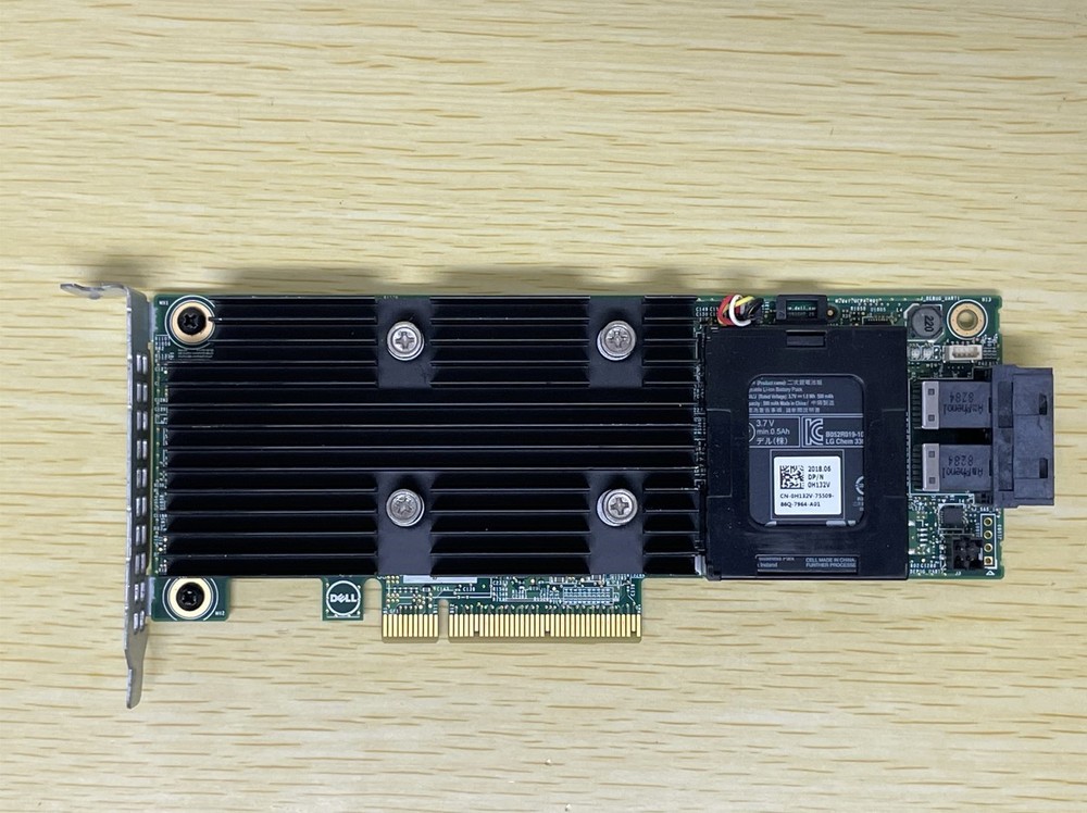 Dell PCI-E Dual Port SATA/SAS Raid Controller Module Card 44GNF Half Height
