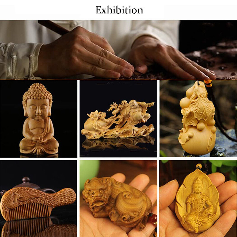 12Pcs Wood Carving Hand Chisel Tool Set Professional Woodworking DIY Gouges Kit