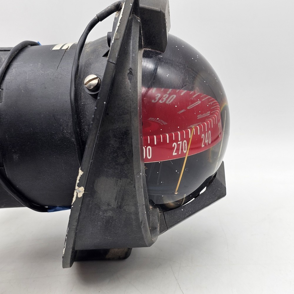 Ritchie BN-202 Navigator Compass Marine Sailboat Bulkhead Clinometer - As Is