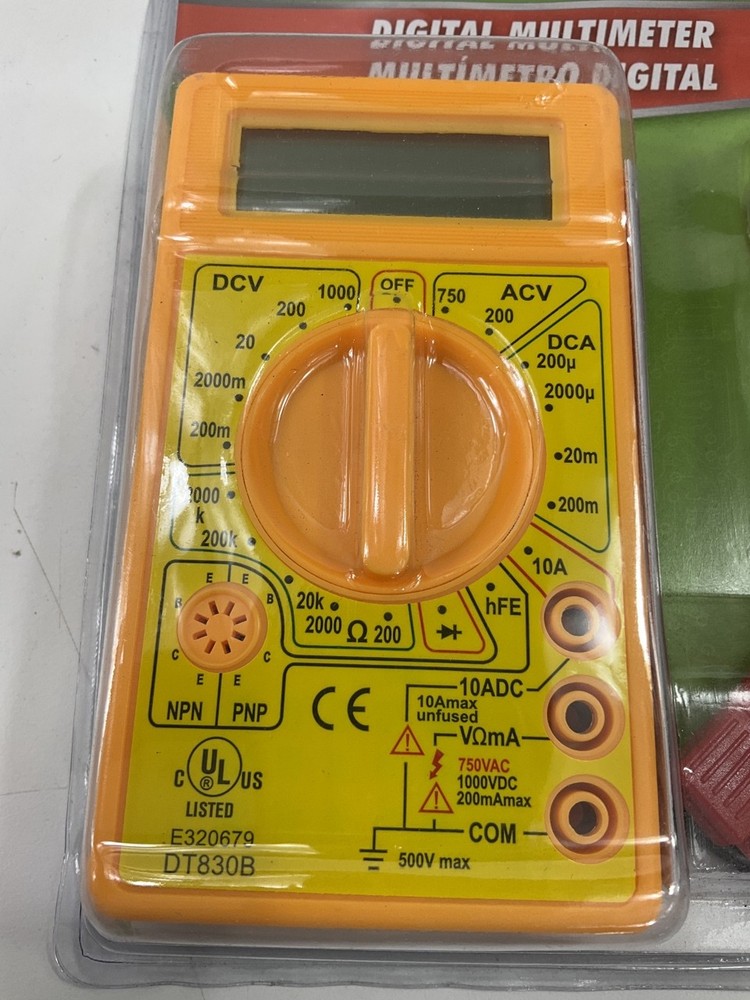 Dorman 85357 Digital Automotive Multimeter Tester Tool