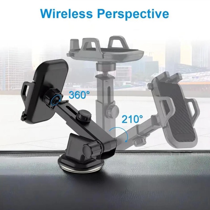 In Car Phone Holder Universal Mount Mobile Windshield Dashboard Screen Stand
