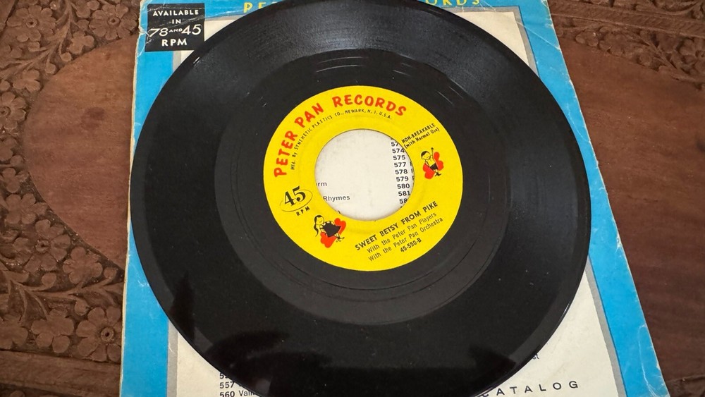 Little Red Caboose 45 Record